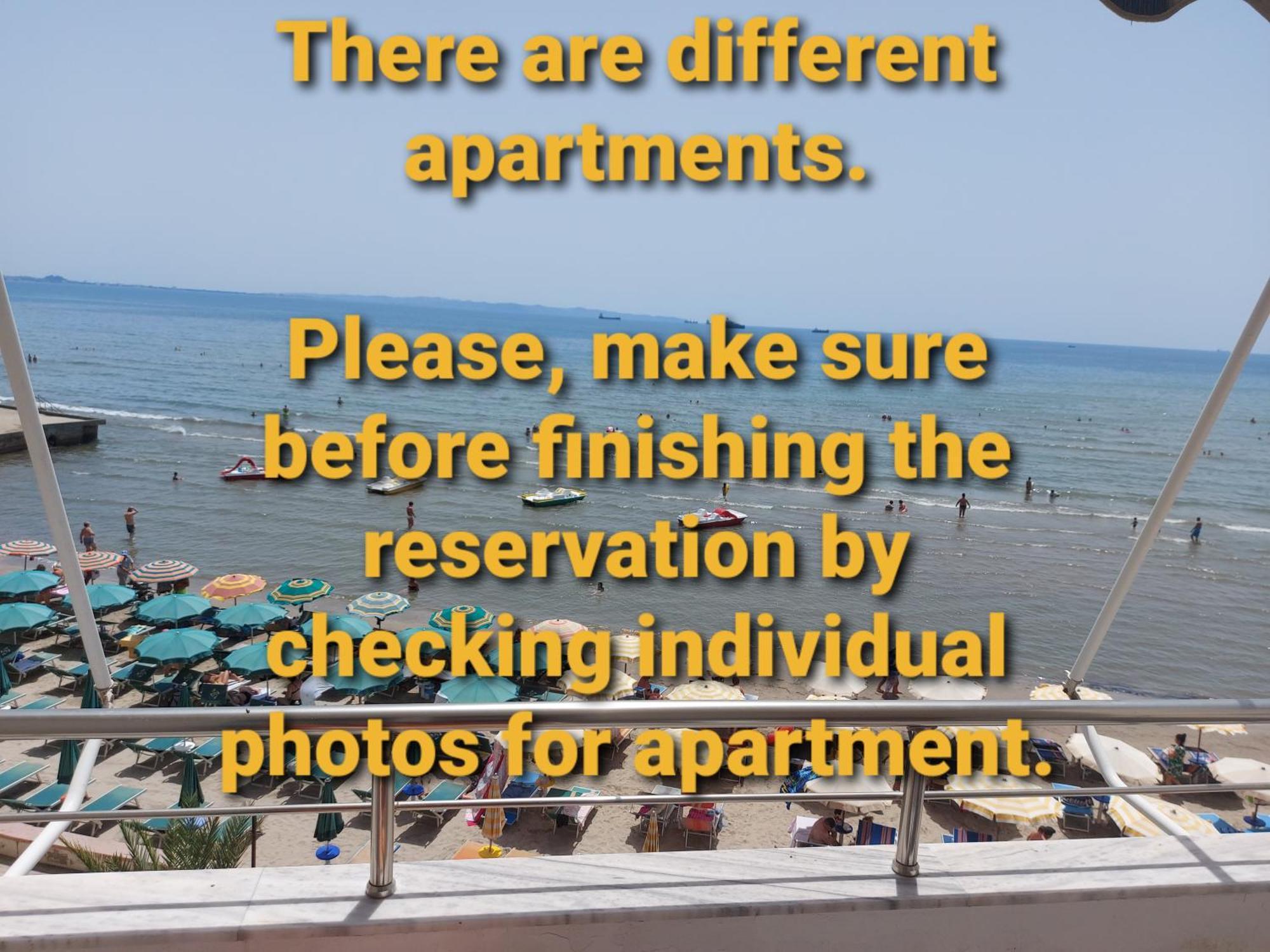 Bral Apartments 8 Two-Bedroom Beachfront Durres Bagian luar foto